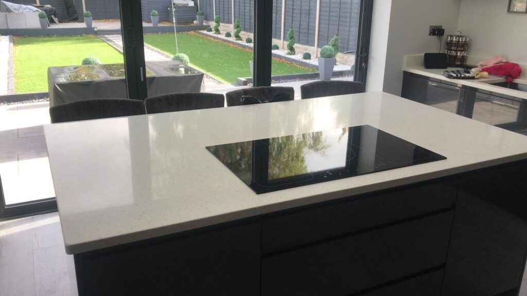 Gloss Anthracite kitchen island